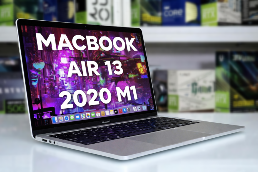 Apple MacBook Air 13 2020 M1 • ZÁRUKA 12M • 13 RETINA • M1 8-CORE CPU • 7-CORE GPU • 8GB • 256 SSD • MACOS