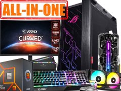 Herná PC zostava s monitorom RTX 3090 | AMD - ZÁRUKA 24M | AMD Ryzen 9 7950X | RTX 3090 24GB | 64 GB DDR5 | 2000 SSD | 4K LCD MSI | klávesnice+myš MSI
