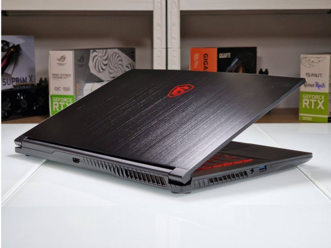 Laptop do gier MSI GF65 Thin – GWARANCJA 12M | 15,6" 144Hz | Intel Core i7-10750H | RTX 3060 6GB | 16GB | 512 SSD | WIN11