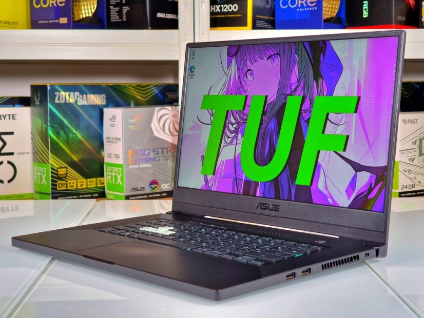 Laptop do gier ASUS TuF Dash 15 – GWARANCJA 12M | 15,6" 144Hz | Intel Core i7-11370H | RTX 3070 8GB | 16GB | 512 SSD | WIN11