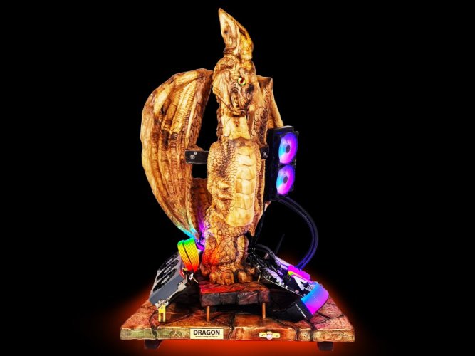 Gaming PC ART Dragon - GARANTIE 24M | Intel Core i7-12700 | RTX 3090 24 GB | 64 GB | 2000 SSD | Soundbar Dell