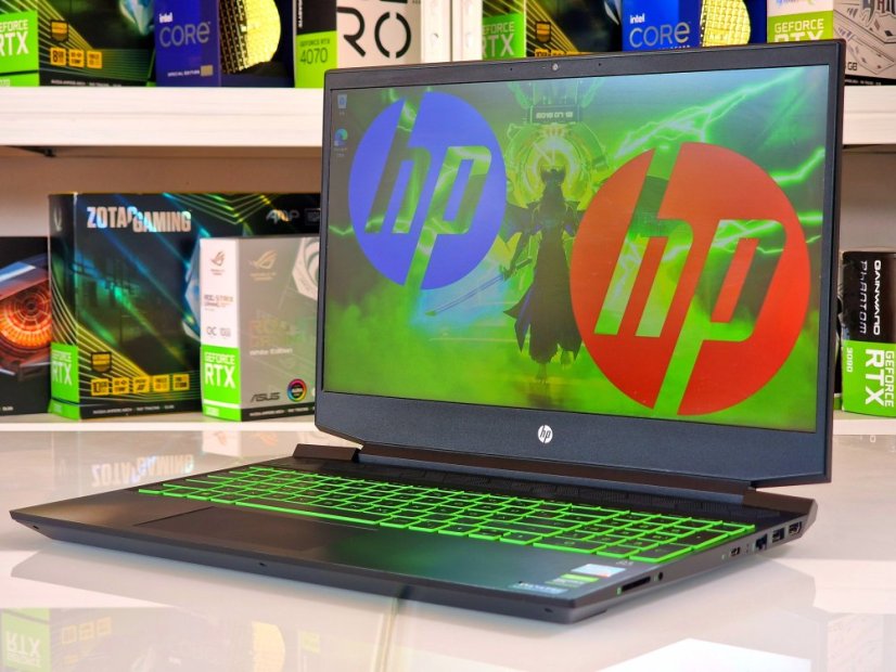 Gaming Laptop HP Pavilion Gaming 15 Gebraucht - GARANTIE 12M | 15,6" 144Hz | AMD Ryzen 4800H | GTX 1660Ti 6GB | 16 GB | 512 SSD  | WIN11