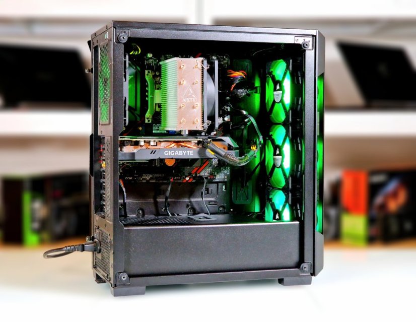 Herní PC SHADOWSTAR • ZÁRUKA 24M • AMD Ryzen 5 4500 • RTX 2060 • 16GB • 512 SSD • WIN11