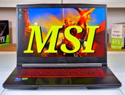 Laptop do gier MSI GF63 Thin – GWARANCJA 24M | 15,6" 144Hz | Intel Core i5-12450H | RTX 4050 6GB | 16GB | 512 SSD | WIN11