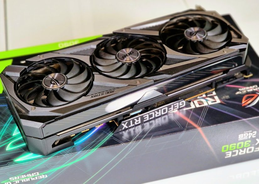 Grafikkarte ASUS ROG STRIX  GeForce RTX 3090 Gaming 24 GB Gebraucht - GARANTIE 12M