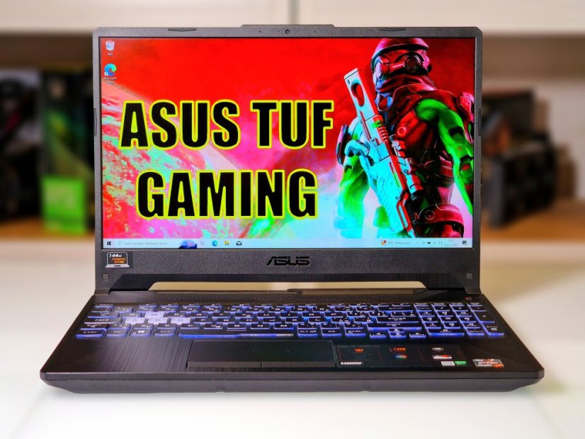 Gaming Laptop ASUS TuF Gaming A15 • GARANTIE 12M • 15,6 144Hz • AMD Ryzen 7 4800H • RTX 2060 • 16GB • 512 SSD • WIN11