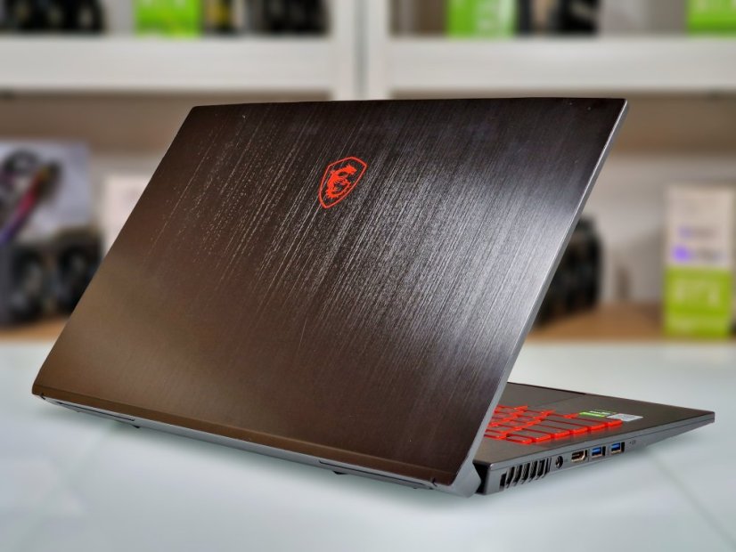 Gaming Laptop MSI GF75 Thin • GARANTIE 12M • 17,3 144Hz • Intel Core i5-10300H • GTX 1650 Ti 4GB • 16GB •  256 SSD + 1TB HDD • WIN11