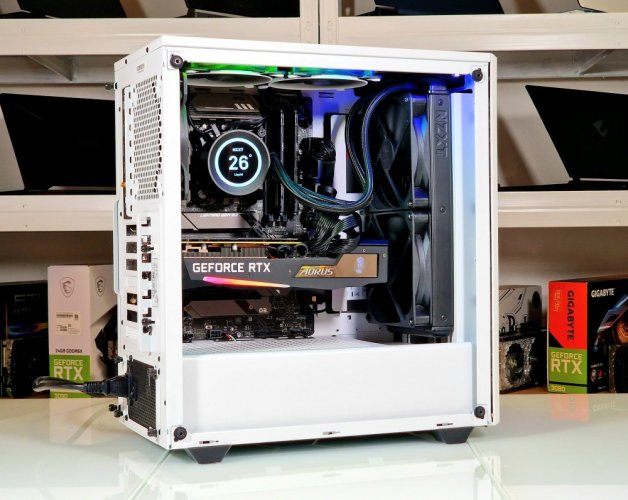 Herné PC compraider - ZÁRUKA 24M | Intel Core i7-10700KF + vodní chlazení KRAKEN Z53 | RTX 3070 8GB AORUS | 32 GB | 1 TB SSD