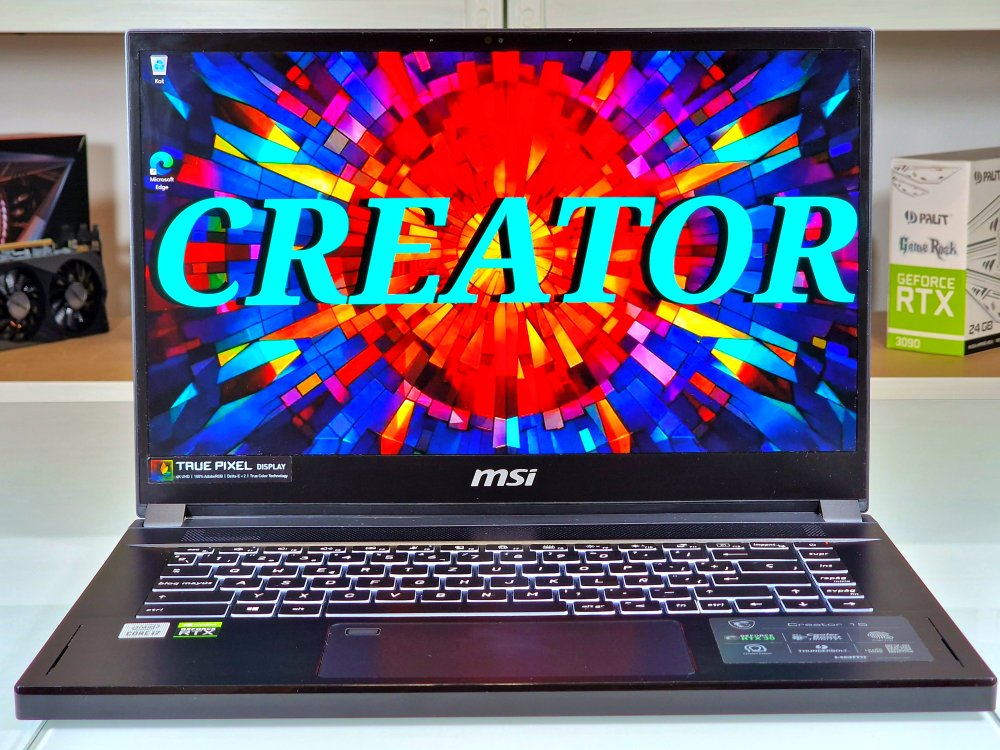 MSI CREATOR 15 s 4K UHD 100% AdobeRGB len za 839€