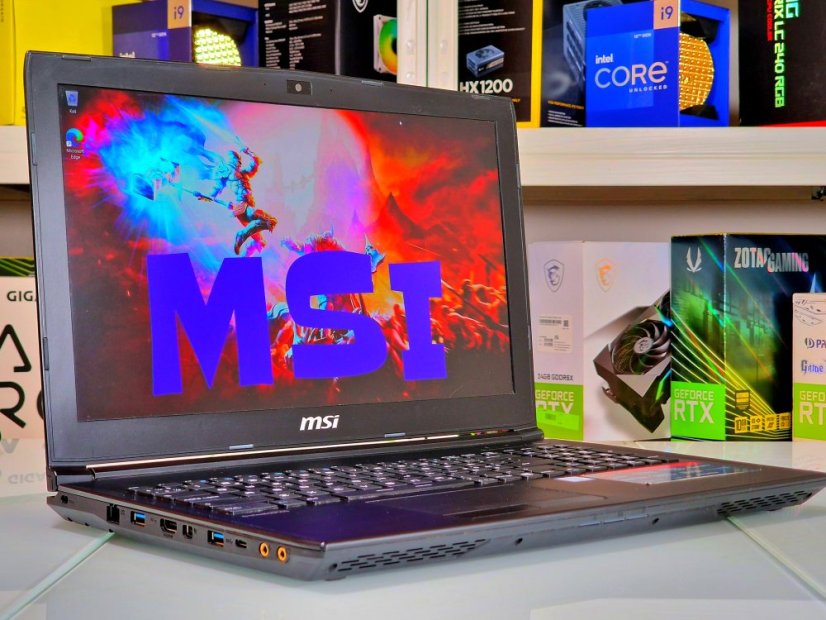 Herní notebook MSI GL62M • ZÁRUKA 12M • 15,6 FHD • i5-6300HQ • GTX 950M • 12GB • 128 SSD + 1 TB HDD • WIN11