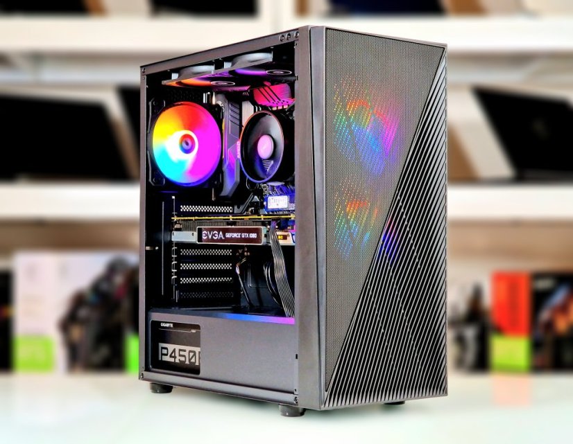 Gaming PC PRAYER • ZÁRUKA 24M • AMD Ryzen 5 5500 • GTX 1080 8GB • 16GB • 512 SSD • WIN11