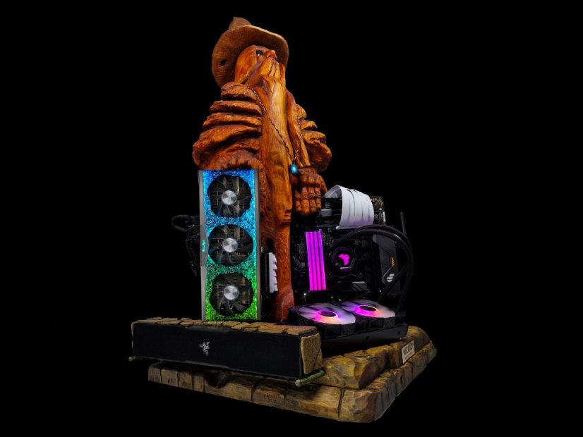 Gaming PC ART SET Wizard - GARANTIE 24M | Intel Core i7-12700 | RTX 3090 24 GB | 64 GB DDR5 | 2000 SSD | Razer Leviathan V2 X SoundBar