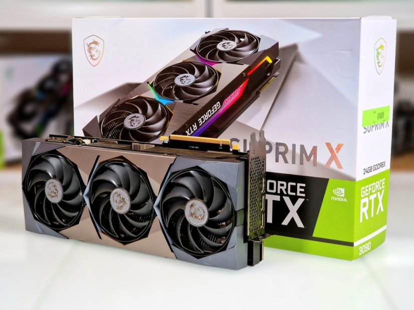 Carte graphique MSI GeForce RTX 3090 SUPRIM X 24Go • GARANTIE 12M
