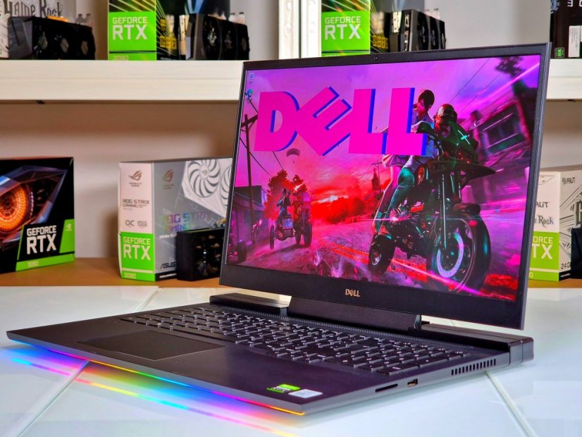 Gaming Laptop Dell G7 17 7700 Refurbished - GARANTIE 12M | 17,3" FullHD 144Hz | Intel Core i7-10750H | 16GB | RTX 2070 8GB | 1000SSD | WIN11