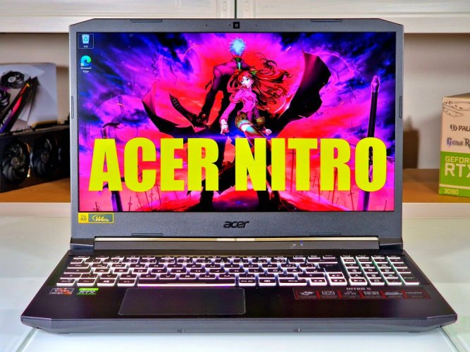 Herní notebook Acer Nitro 5 - ZÁRUKA 12M | 15,6" 144Hz FullHD | AMD Ryzen 7 5800H | RTX 3070 8GB | 16GB | 1TB SSD | WIN11