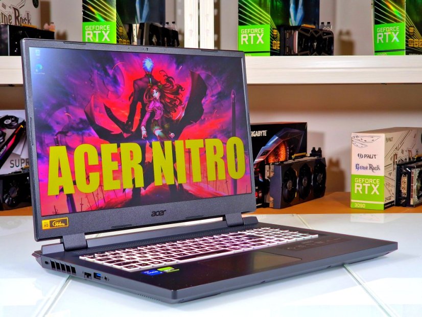 Gaming Notebook Acer Nitro 5 • GARANTIE 24M • 17,3 FHD 144Hz • i7-12650H • RTX 4050 6GB • 16 GB DDR5 • 1000 SSD • WIN11