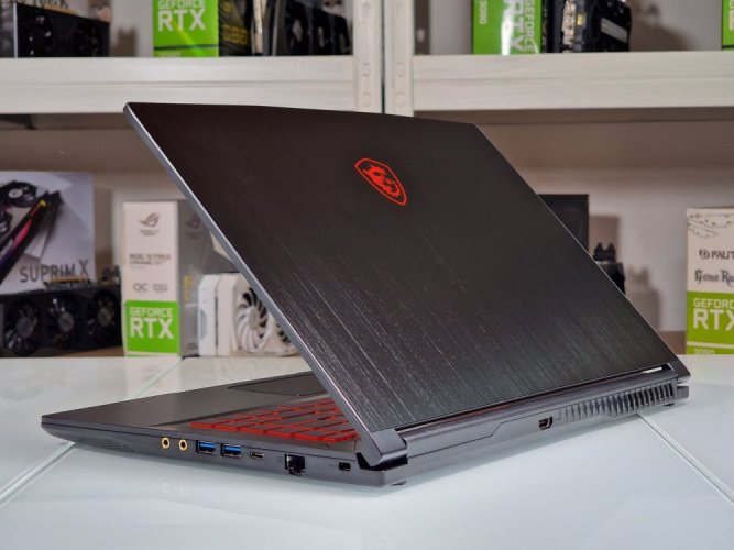 Gaming Notebook MSI GF65 Thin -  GARANTIE 12M | 15,6" FHD | Intel Core i7-9750H | RTX 2060 6GB | 16GB | 512 SSD | WIN11