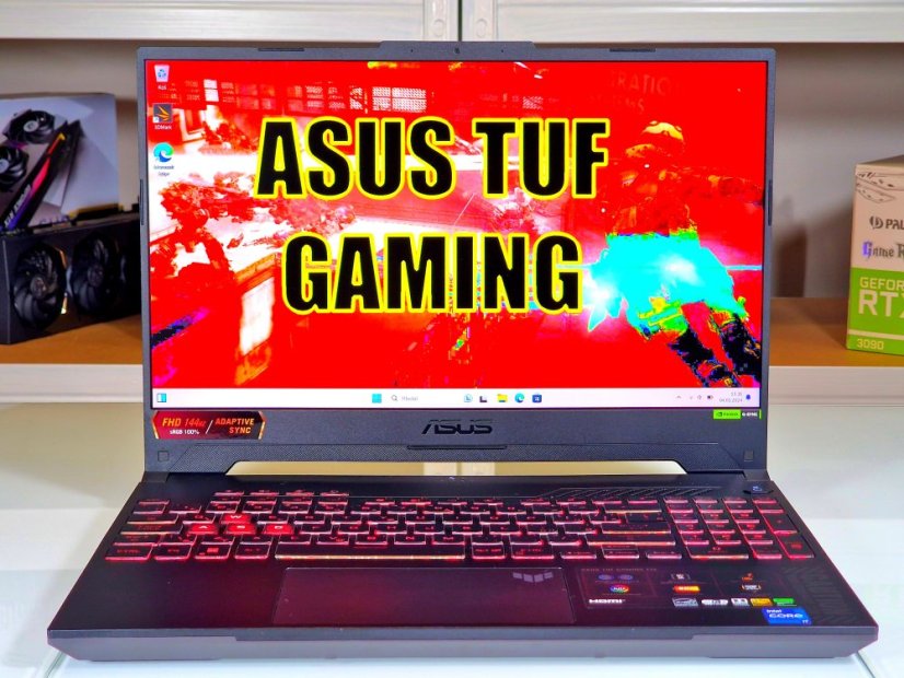 Herní notebook ASUS TUF GAMING F15 - ZÁRUKA do 2025/06/29  | 15,6" 144Hz | Intel Core i7-12700 | RTX 4060 8GB | 16GB | 512 SSD | WIN11