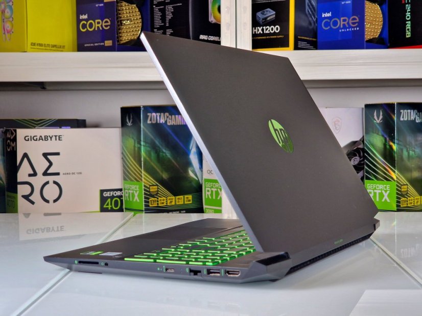 Gaming-Laptop HP Pavilion Gaming 16 Gebraucht - GARANTIE 12M | 16,1" 144Hz | Intel Core i7-10750H | GTX 1660Ti 6GB | 16 GB | 1000 SSD  | WIN11