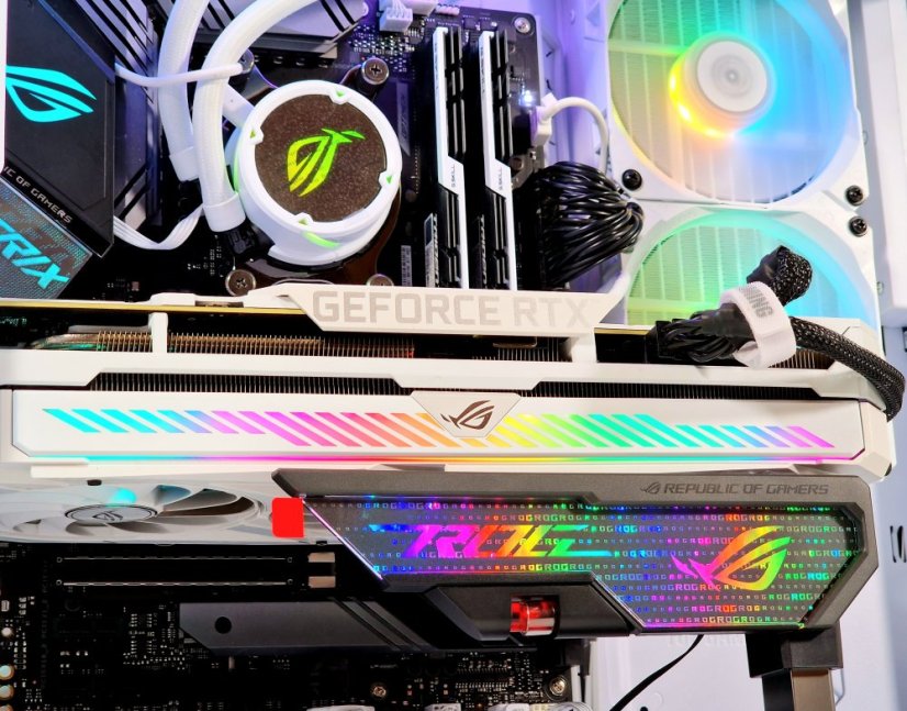 Gaming PC compraider gebraucht - GARANTIE 12M | AMD Ryzen 9 + ASUS ROG STRIX | RTX 3070 8GB ASUS ROG STRIX WHITE | 32GB | 2TB SSD