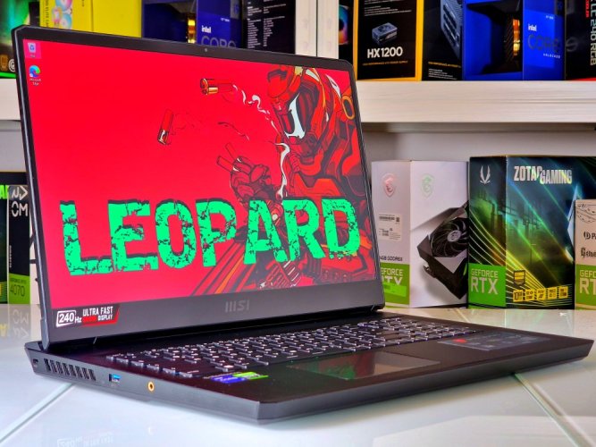 Gaming Laptop MSI LEOPARD GP76 - GARANTIE 24M | 17,3" 240Hz | Intel Core i7-11800H | RTX 3070 8GB | 16 GB | 512 SSD | WIN11