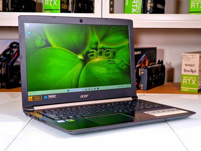 Herní notebook ACER ASPIRE - ZÁRUKA 12M | 15,6" FullHD | Intel Core i5-8300H | GTX 1050Ti | 16 GB | 512 GB SSD | WIN11