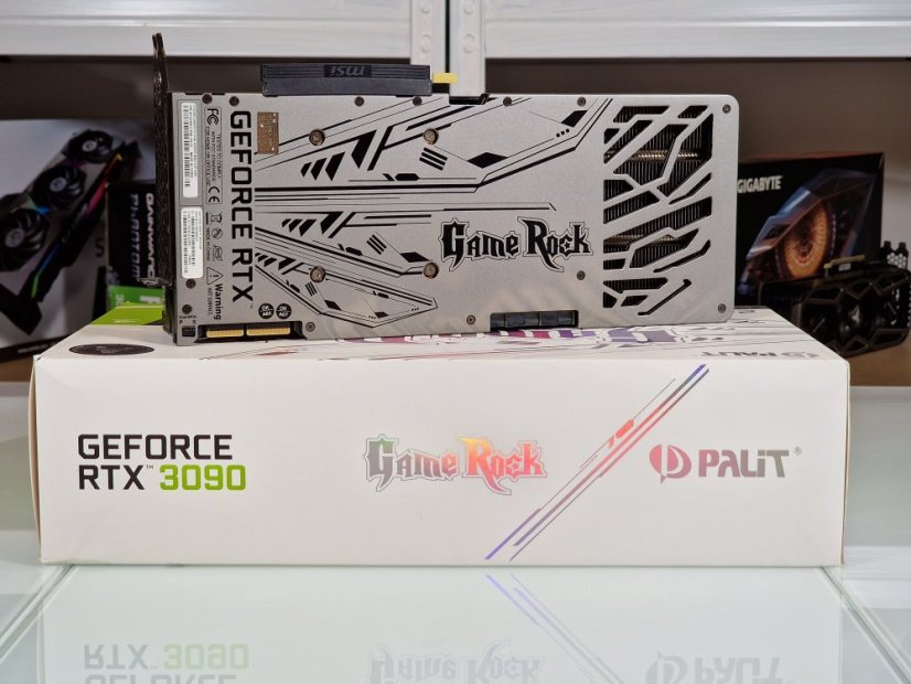 Grafikkarte Palit GameRock NVIDIA GeForce RTX 3090 24 GB Gebraucht - GARANTIE 12M