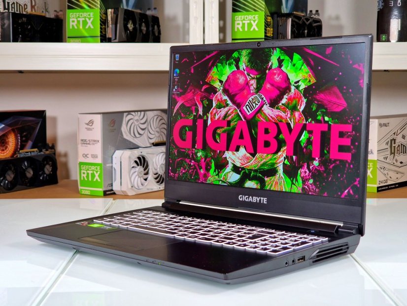 Gaming Laptop GIGABYTE A5 Gebraucht - GARANTIE 12M | 15,6" 144Hz | AMD RYZEN 5 5600H | RTX 3060 130W | 16GB | 512 SSD | WIN11