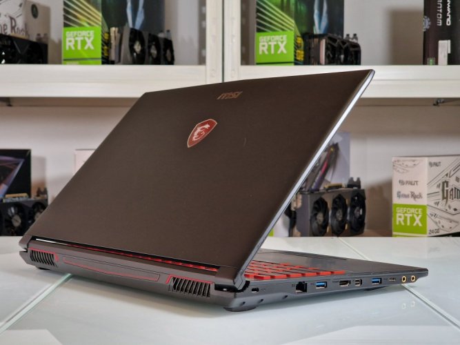 Gaming Laptop MSI GL62M - GARANTIE 12M | 15,6" | i5-7300HQ | GTX 1050 Ti 4GB | 16GB | 128 SSD + 1 TB HDD | WIN11