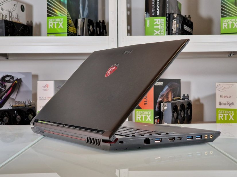 Gaming-Notebook MSI GP62 • GARANTIE 12M • Intel Core i7-6700HQ • NVIDIA GTX 950 • 16GB • 128 SSD + 1TB HDD • WIN10