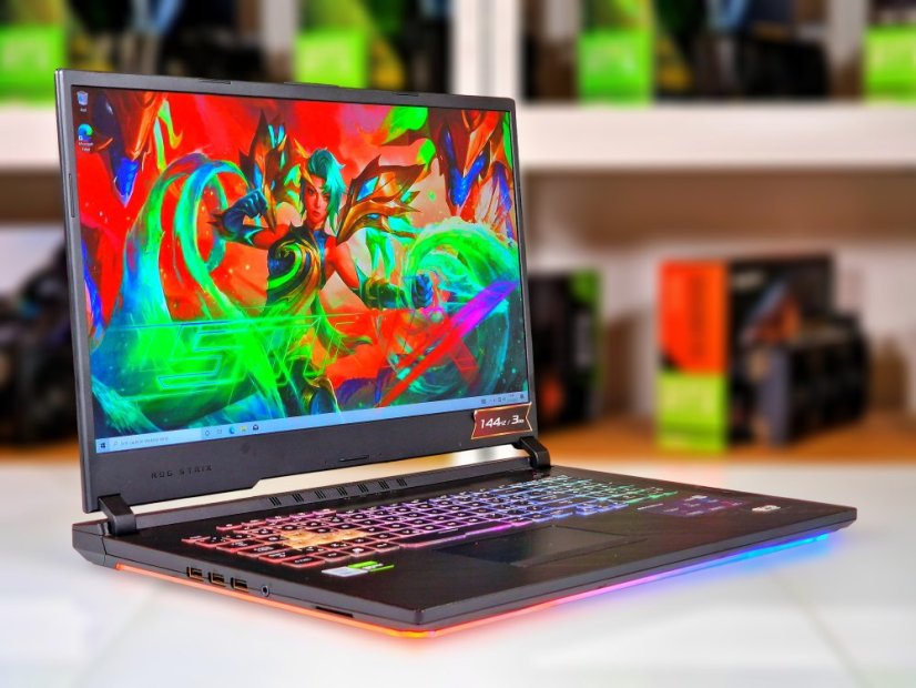 Herný notebook ASUS RoG Strix G17 • ZÁRUKA 12M • 17,3 144 Hz • Intel Core i7-10750H • RTX 2070 8GB • 16GB • 512 SSD • WIN11