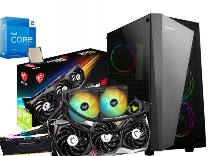 Herní PC sestava compraider RTX 3060 - ZÁRUKA 24M | Intel Core i5-13500 | RTX 3060 12GB | 32 GB DDR5 | 1000 SSD
