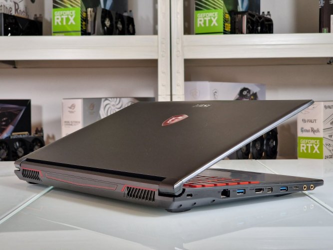Laptop gamingowy MSI GL62M - GWARANCJA 12M | 15,6" | i5-7300HQ | GTX 1050 Ti 4GB | 16GB | 128 SSD + 1 TB HDD | WIN11